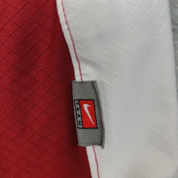 Oklahoma Sooners‎ Polo Shirt Nike-Fit Team White Polyester Size X-Large - Picture 2 of 10